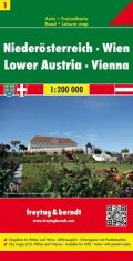Automapa Dolní Rakousko Vídeň 1:200 000 - 