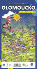 Olomoucko dětem - Ručně malovaná cyklomapa - 