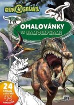 Omalovánky se samolepkami Dinosauři - kolektiv autorů