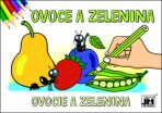 Ovoce a zelenina Omalovánky A5 (Defekt) - 