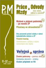 PaM 11-12/2023 Mzdové a platové problémy po novele zákoníku práce - Ladislav Jouza, ...