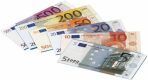 Eura - peníze do hry na kartě - 