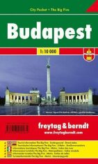 PL 23 CP Budapešť 1:10 000 / kapesní plán města - 