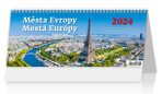 Města Evropy/Mestá Európy - stolní kalendář 2024 - 