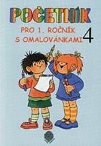 Početník pro 1. ročník ZŠ - 4.díl s omalovánkami (11 až 20 bez přechodu 10) - Eliška Svašková