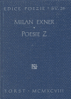 Poesie Z - Milan Exner