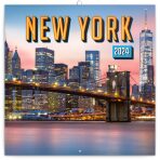 Kalendář 2024 poznámkový: New York, 30 × 30 cm - 