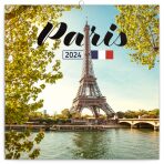 Poznámkový kalendář Paříž 2024 - 