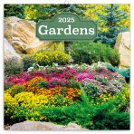 NOTIQUE Poznámkový kalendář Zahrady 2025, 30 x 30 cm - 