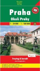 Praha plán 1:24 000 (velký rozsah) - 