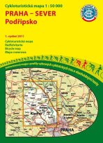 Praha sever-Podřipsko 1:50T/KČT Cykloturistická mapa - 