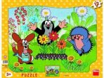 Krtek zahradník - Puzzle 12 tvary - 