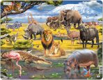 Puzzle MAXI - Zvířata africké savany/43 dílků - 