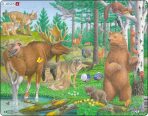 Puzzle Lesní zvířata - 