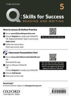 Q Skills for Success 5 Reading & Writing Teacher´s Access Card, 3rd - Nigel A. Caplan