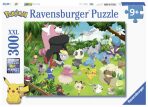 Ravensburger Puzzle - Rozdovádění Pokémoni 300 dílků - 