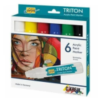 Sada akrylových markerů Triton 6ks 15mm - 