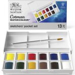 Sada akvarelových barev Cotman Sketcher's Pocket Box - 