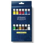 Sada olejových barev Lefranc 12x10ml - 