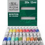 Sada olejových barev Winton 20x12ml - 