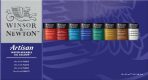 Sada vodou ředitelných olejových barev Artisan 10x21ml - 