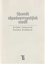 Sborník západoevropských studií - Eliška Tomalová