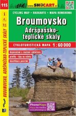 SC 115 Broumovsko, Adršpašsko-teplické skály 1:60 000 - 