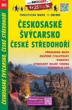 Českosaské Švýcarsko, České středohoří 1:100 000 - 