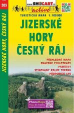 Jizerské hory, Český ráj 1:100 000 - 