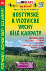 SC 222 Hostýnské a Vizovické vrchy, Bílé Karpaty 1:100 000 - 