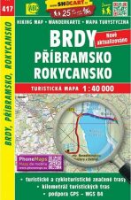 SC 417 Brdy, Příbramsko, Rokycansko 1:40 000 - 