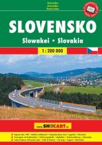 Slovensko 1:200 000 / autoatlas (A5, spirála) - 
