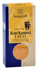Kurkuma Latte – vanilka bio, jemná směs koření k přípravě s horkým mlékem - 