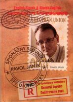 Špionážny slovník Spy dictionary - Pavol Janík