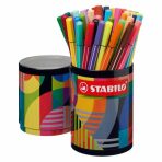 STABILO Fix Pen 68 ARTY prémiový vláknový - 45 barev v plechové dóze - 
