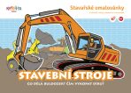 Stavební stroje – stavařské omalovánky A5 - Švehla Tomáš