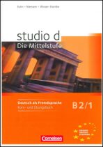 Studio d B2/1 Die Mittelstufe: Kurs- und Übungsbuch + CD - Hermann Funk