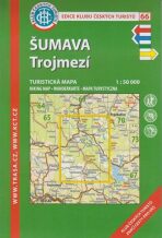 Šumava-Trojmezí 1:50T/KČT 66  turistická mapa - 