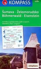Šumava-Železnorudsko, Böhmerwald-Eisenstein 1:50 000 / turistická mapa KOMPASS 2080 - 