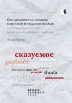 Syntaktické termíny v ruštině a češtině - Berger Olga
