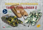 Jednoduchá vystřihovánka Tanky -  Challenger 2 - 