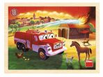 Tatra hasiči dřevěné puzzle - 