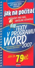 Texty v programu Word 2007 - Jiří Hlavenka