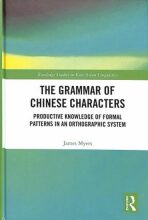 The Grammar of Chinese Characters : Productive Knowledge of Formal Patterns in an Orthographic System - Myers James