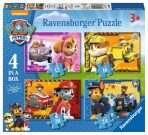 Ravensburger Puzzle Tlapková Patrola - Hrdinové 4v1 (12,16,20,24 dílků) - 