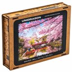 Unidragon dřevěné puzzle - Sakura velikost L - 