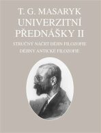 Univerzitní přednášky II. - Tomáš Garrigue Masaryk