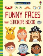 Usborne Minis: Funny Faces Sticker Book - Sam Smith