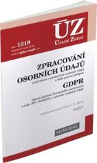 ÚZ 1319 Zpracování osobních údajů, GDPR - 