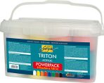 Velká sada akrylových barev Kreul Triton 8x750ml Powerpack - 